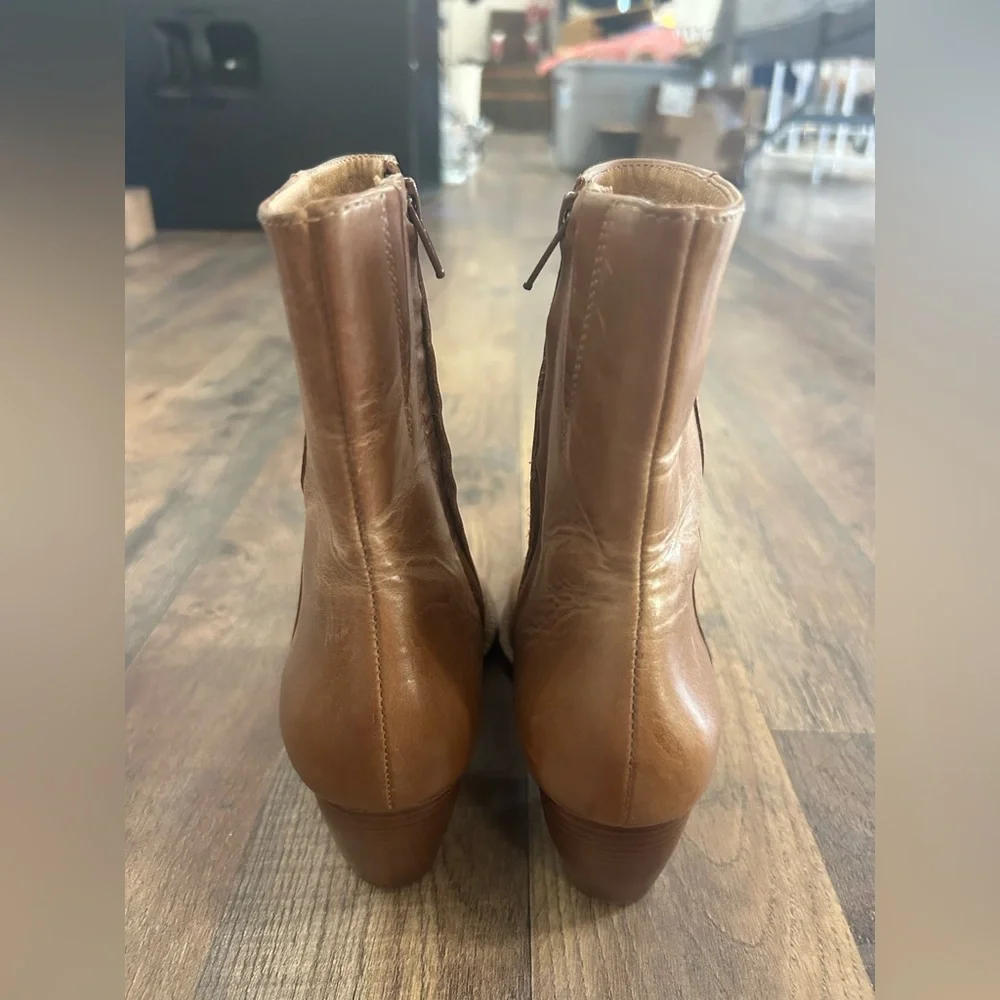 Matisse Women’s Caty Ankle Boot Leather Vintage Tan Color Size 6